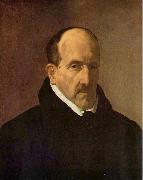 Diego Velazquez Portrait of Don Luis de Gongora oil painting on canvas